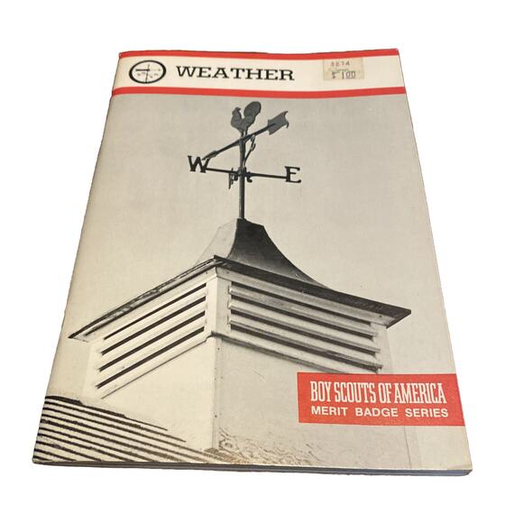 Boy Scouts of America BSA Merit Badge Series Weather VTG 1986 Meteorology Radar - Picture 1 of 7